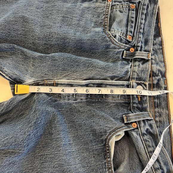 Levi 501 Jeans Men’s Size 34 X 32 Made In Mexico - Picture 10 of 16